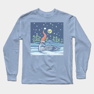 Christmas Loon Long Sleeve T-Shirt